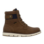 Hudson // British Tan + Navy Denim (US: 9.5)