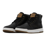 Spencer // Black + Black Denim + Cognac (US: 9.5)