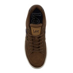 Lafayette // Sienna Tan + Navy Denim + Brown (US: 8.5)