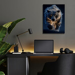 Moonlight Bear (16"H x 12"W x 0.13"D)