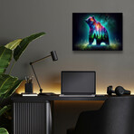 Vibrant Bear 5 (16"H x 12"W x 0.13"D)