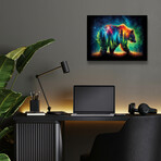 Vibrant Bear 2 (16"H x 12"W x 0.13"D)