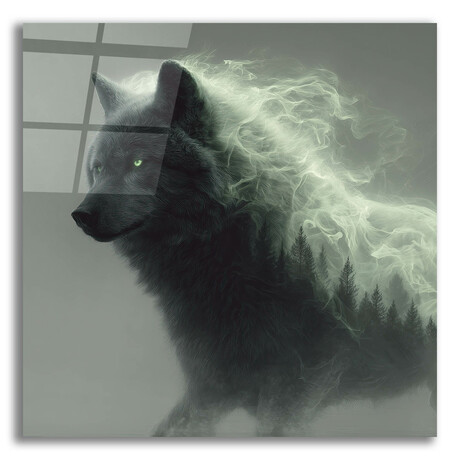 Wolf Forest (12"H x 12"W x 0.13"D)