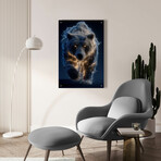 Moonlight Bear (16"H x 12"W x 0.13"D)