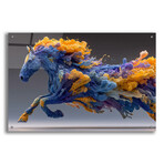 Fluid Acent of the wild horse (16"H x 12"W x 0.13"D)