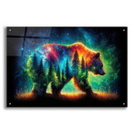 Vibrant Bear 2 (16"H x 12"W x 0.13"D)