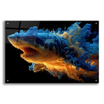 Emerging Shark (16"H x 12"W x 0.13"D)