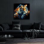 Tiger Face (12"H x 12"W x 0.13"D)