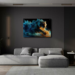 Ephemeral Tiger Energy (16"H x 12"W x 0.13"D)