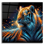 Tiger Face 2 (12"H x 12"W x 0.13"D)