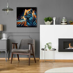 Tiger Face 2 (12"H x 12"W x 0.13"D)