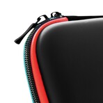 Premium Travel Case for Nintendo Switch & Switch Lite // Black/Red/Blue