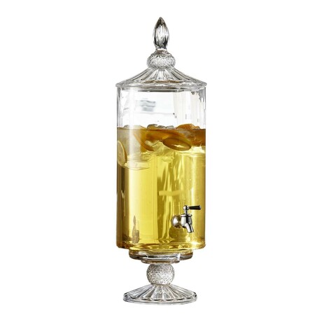 Westchester Optic Glass Beverage Dispenser // 2 Gallon (256 oz)