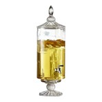 Westchester Optic Glass Beverage Dispenser // 2 Gallon (256 oz)