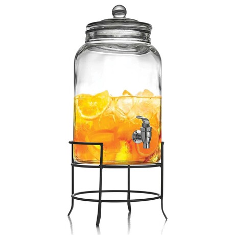 Montgomery Beverage Dispenser with Metal Stand // 2.75 GAL
