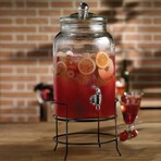 Montgomery Beverage Dispenser with Metal Stand // 2.75 GAL