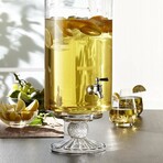 Westchester Optic Glass Beverage Dispenser // 2 Gallon (256 oz)