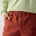 Men's // Cotton Canvas Carpenter Short // Coconut Shell (L)