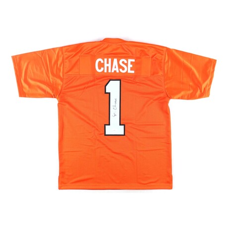 Ja'Marr Chase // Cincinnati Bengals // Signed White Jersey