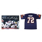 William Perry "The Fridge" // Chicago Bears // Signed Jersey + Signed Photo