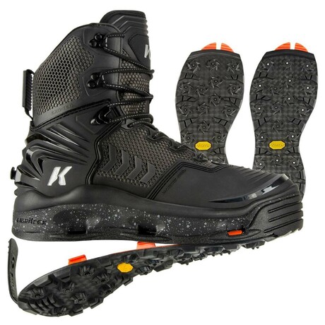 River Ops Wading Boot // Vibram & Studded Vibram Soles // 14