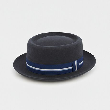 Wool Pork Pie // Gray (S)