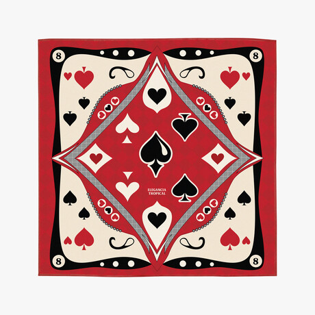 Fortune's Fold // Silk Scarf