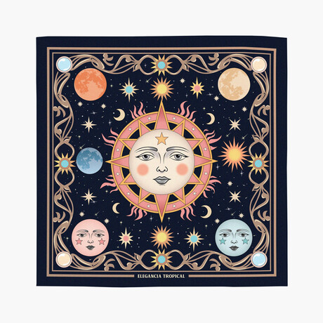 Lunar mirage // Silk Scarf