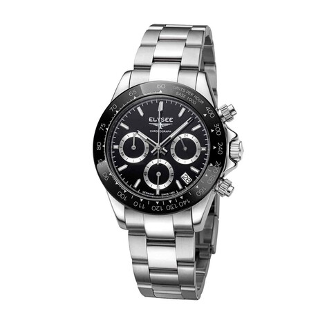 Elysee Sport Chrono Ceramic Quartz // 80601