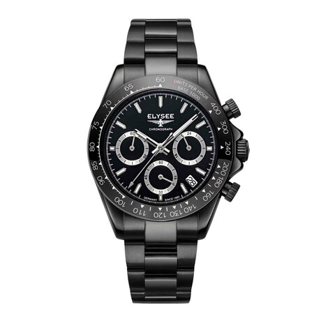 Elysee Sport Chrono Ceramic Quartz // 80612