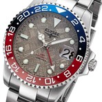Elysee GMT Ceramic Meteorite Automatic // 80608