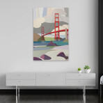 The Golden Gate Bridge from Baker Beach (16"H x 24"W x 1.5"D)