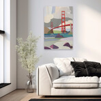 The Golden Gate Bridge from Baker Beach (16"H x 24"W x 1.5"D)