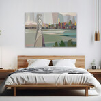 The City From Treasure Island (16"H x 24"W x 1.5"D)