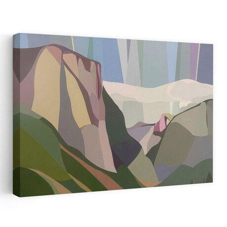 Tunnel View (16"H x 24"W x 1.5"D)