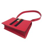 Gucci // Leather Sylvie Shoulder Bag // Red // Pre-Owned