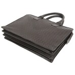 Bottega Veneta // Intrecciato Leather Luxe Briefcase // Dark Brown // Pre-Owned