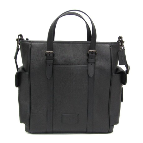 Coach // Leather Sprint Tote // Black // Pre-Owned