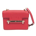 Valentino // Leather Garavani VLTN Uptown Shoulder Bag // Red // Pre-Owned