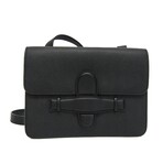 Celine // Leather Symmetrical Shoulder Bag // Black // Pre-Owned