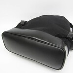 Balenciaga // Canvas + Leather Backpack // Black // Pre-Owned