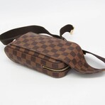 Louis Vuitton // Damier Coated-Canvas + Leather Geronimos Belt Bag // Damier Ebene // Pre-Owned