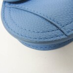 Dior // Leather Saddle Pouch // Light Blue // Pre-Owned