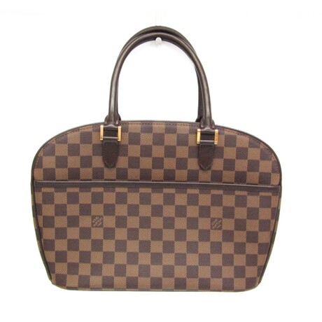 Louis Vuitton // Damier Coated-Canvas + Leather Sarria Horizontal Bag // Damier Ebene // Pre-Owned