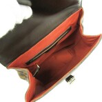 Louis Vuitton // Damier Coated-Canvas + Leather Soho Backpack // Damier Ebene // Pre-Owned