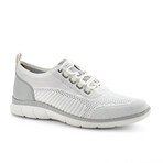 Knit Acklen U-Throat Sneakers // White (8)