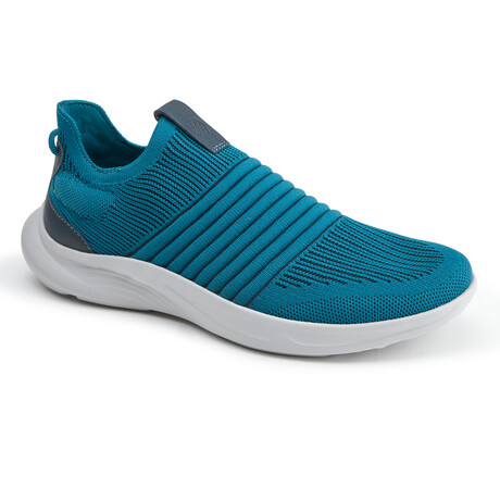 Escape Knit U-Throat Sneaker // White (8)