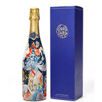 Good Lord Blanc de Blancs Label by James Jean