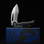 AKRAV Gen.6X // Plain Edge. Recurve Blade