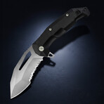 AKRAV Gen.6X // Fully Serrated Recurve Blade